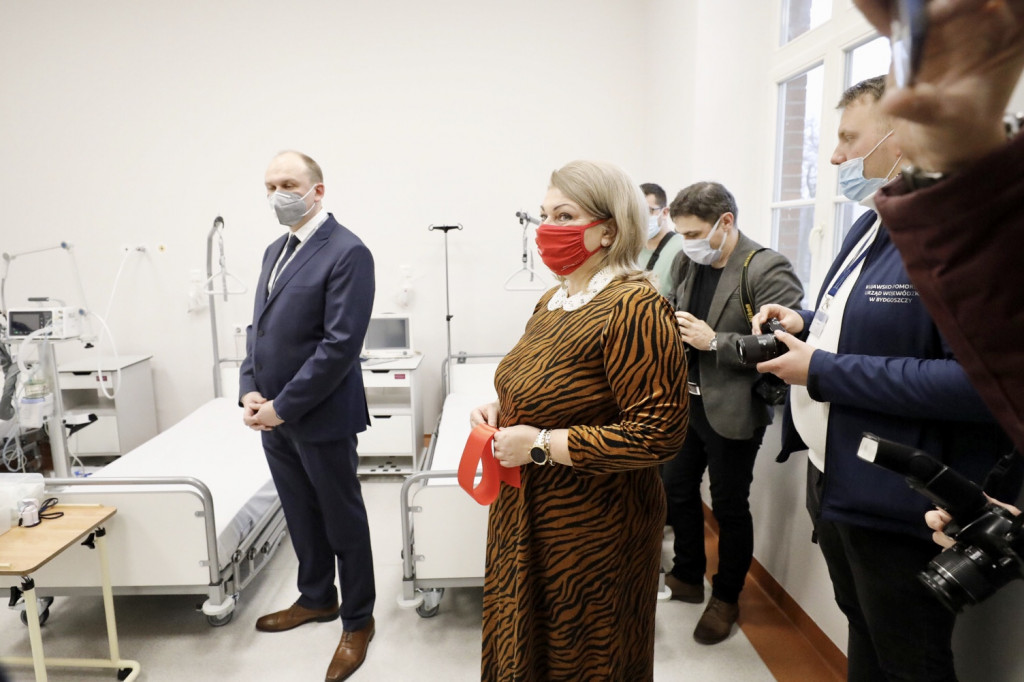 Nowo wyremontowany oddziału wewnętrznego w szpitalu powiatowym w Mogilnie