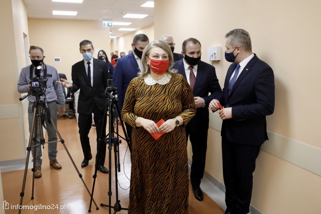 Nowo wyremontowany oddziału wewnętrznego w szpitalu powiatowym w Mogilnie