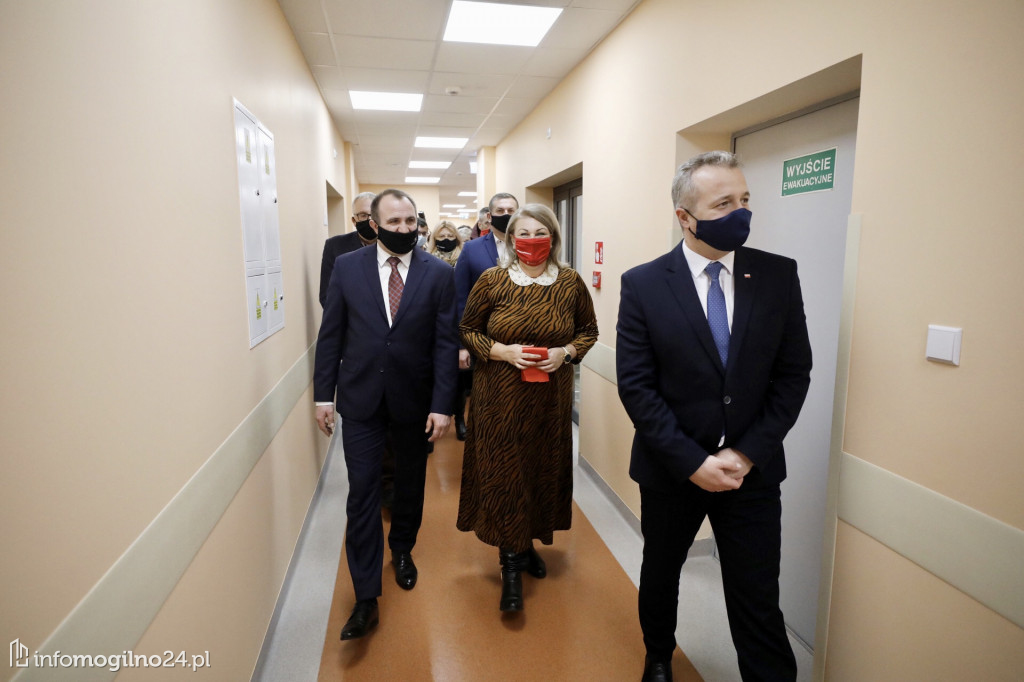Nowo wyremontowany oddziału wewnętrznego w szpitalu powiatowym w Mogilnie
