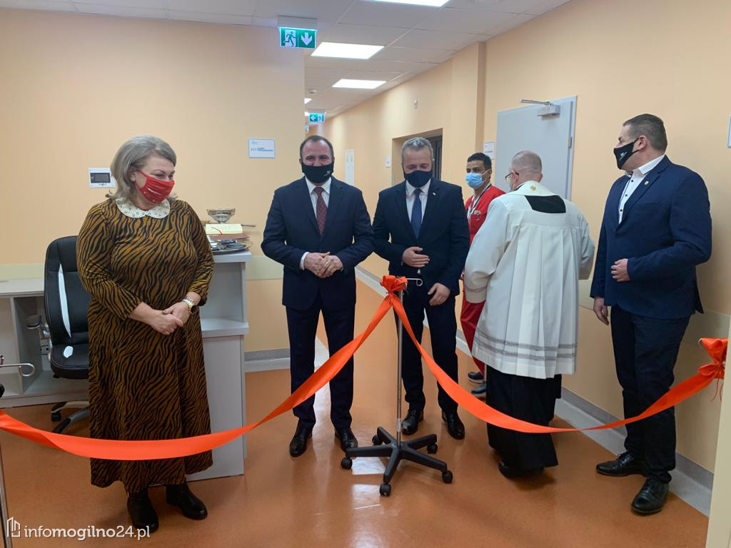 Nowo wyremontowany oddziału wewnętrznego w szpitalu powiatowym w Mogilnie