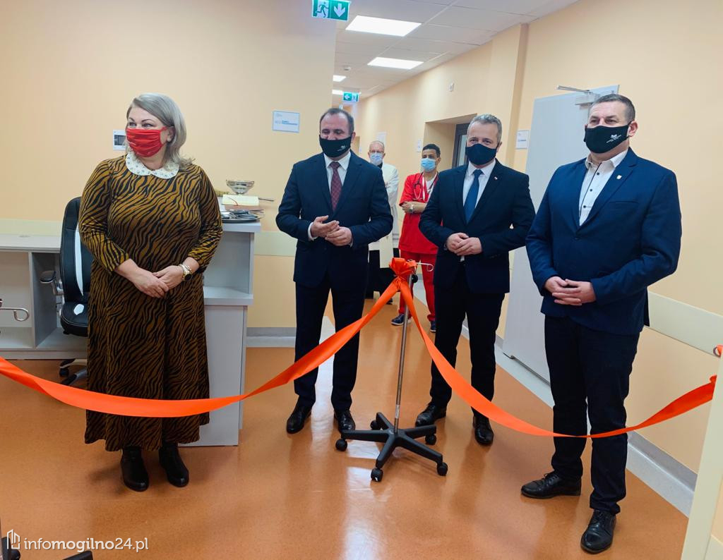 Nowo wyremontowany oddziału wewnętrznego w szpitalu powiatowym w Mogilnie