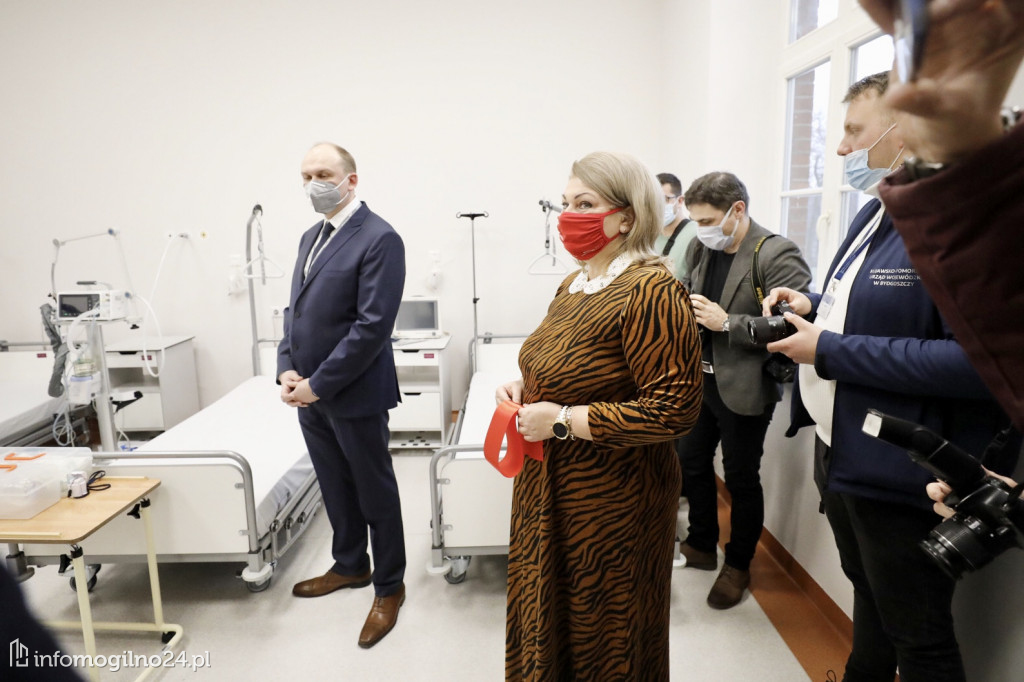 Nowo wyremontowany oddziału wewnętrznego w szpitalu powiatowym w Mogilnie