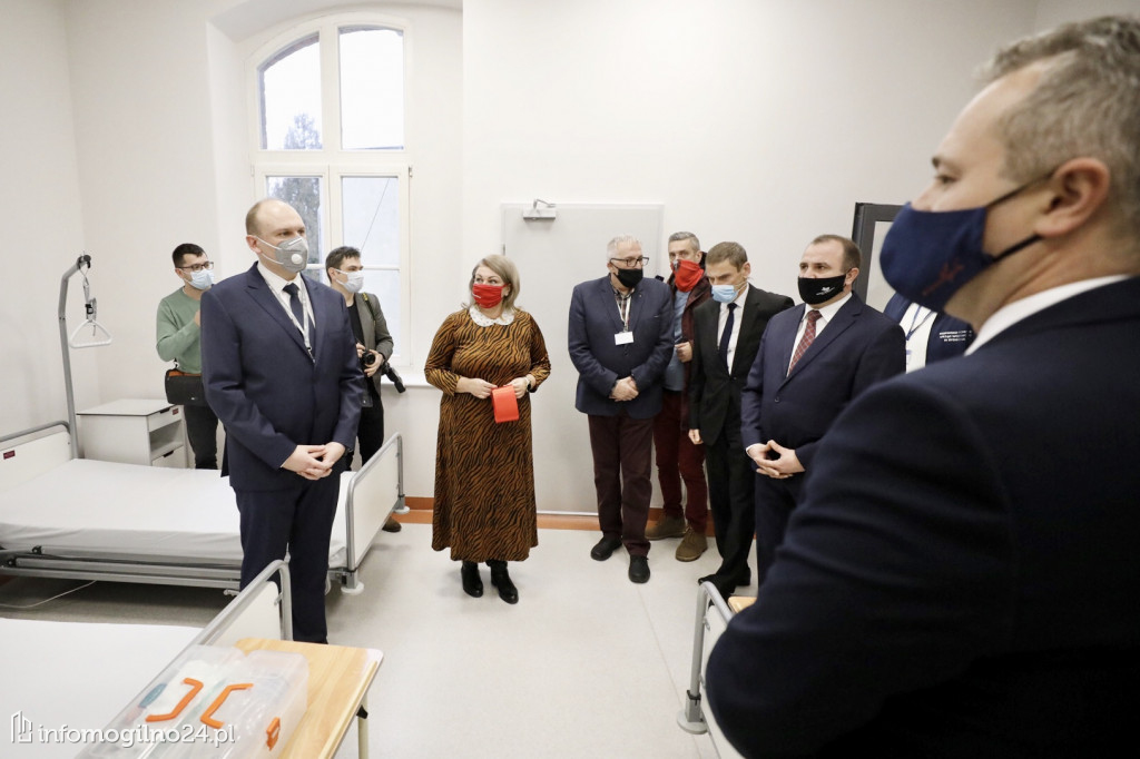 Nowo wyremontowany oddziału wewnętrznego w szpitalu powiatowym w Mogilnie