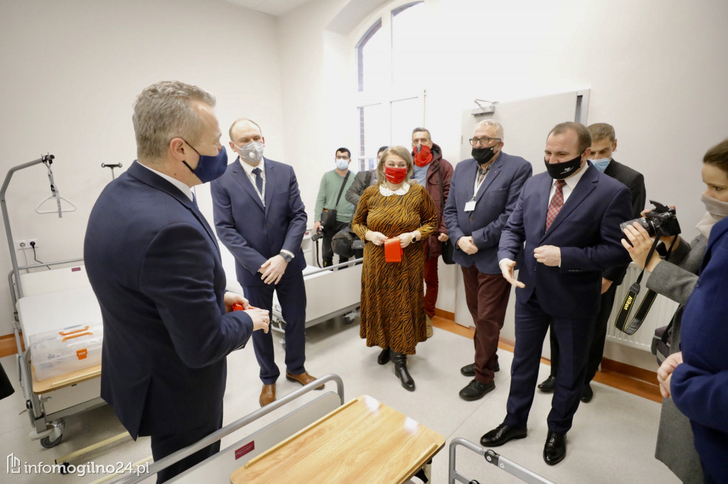 Nowo wyremontowany oddziału wewnętrznego w szpitalu powiatowym w Mogilnie