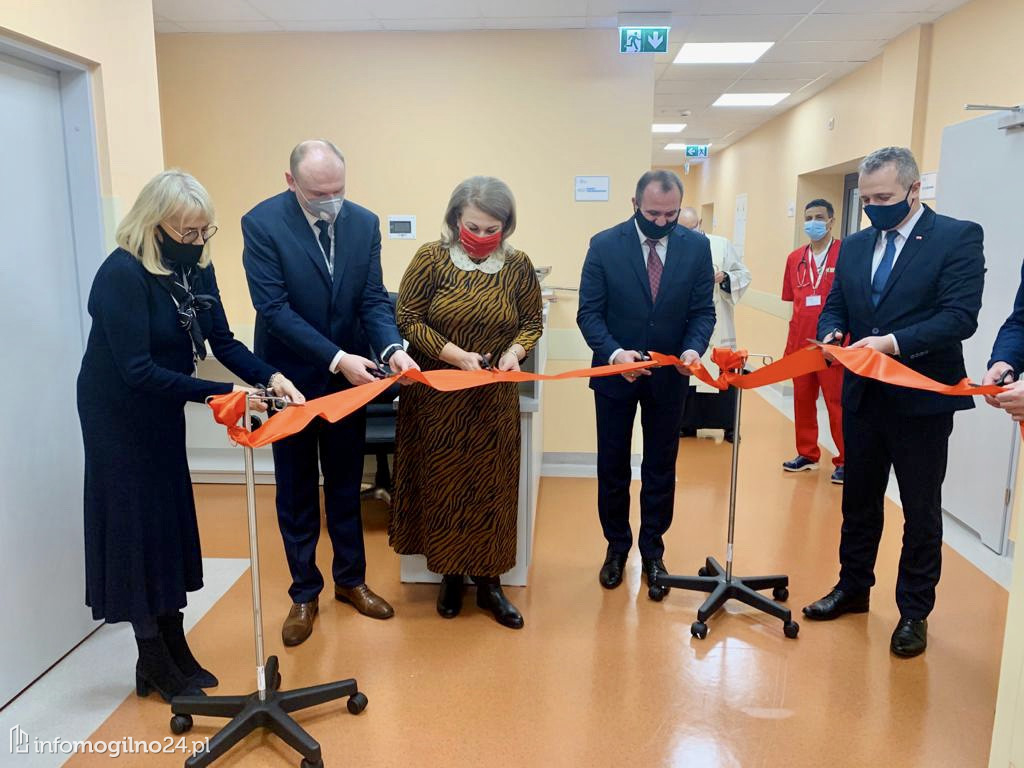 Nowo wyremontowany oddziału wewnętrznego w szpitalu powiatowym w Mogilnie