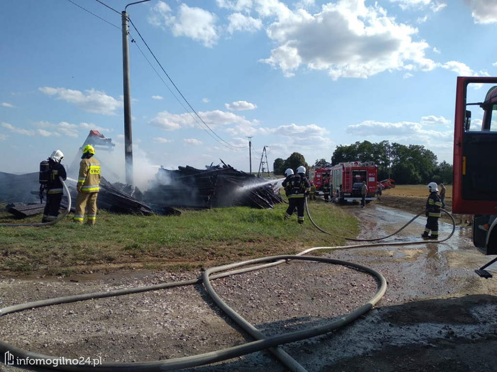 Strażacy interweniowali w Strzelcach. Co się stało? [ZDJĘCIA]