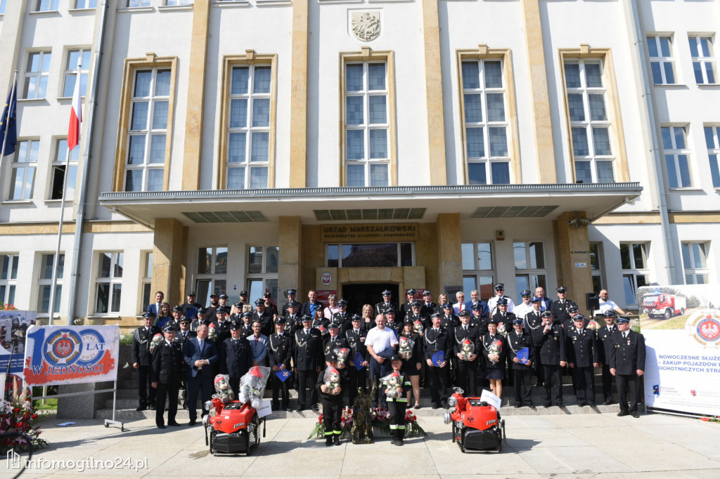 Motopompa trafi do jednostki OSP Gębice