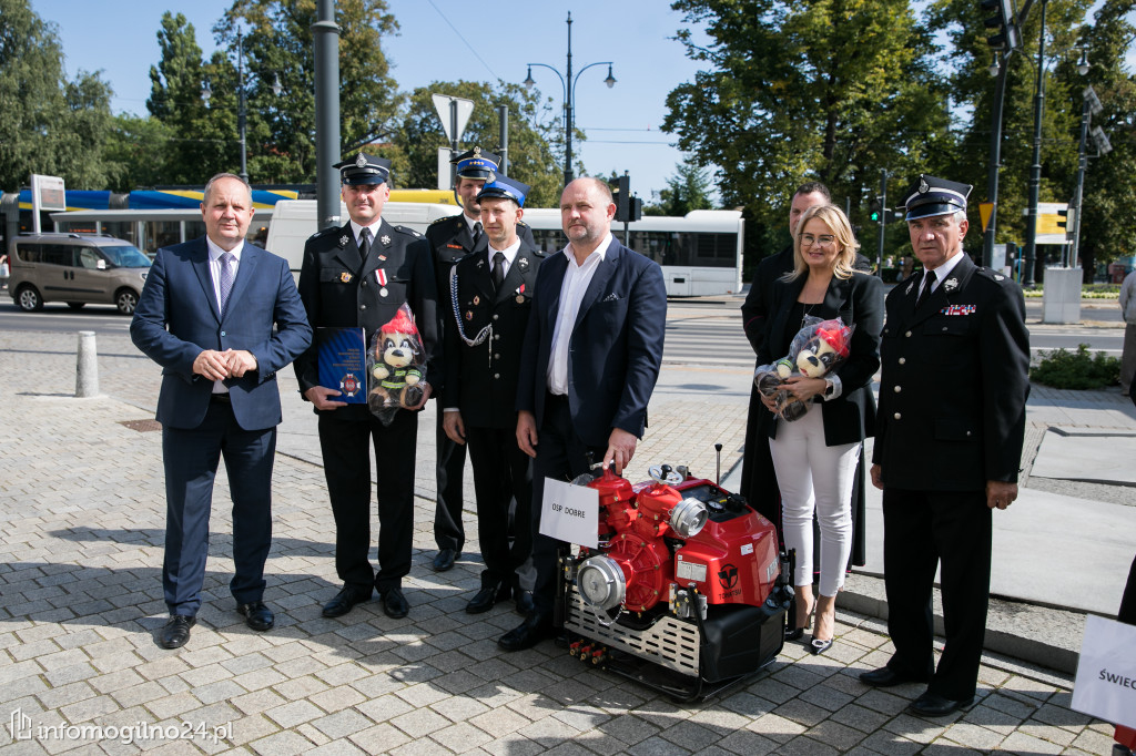 Motopompa trafi do jednostki OSP Gębice