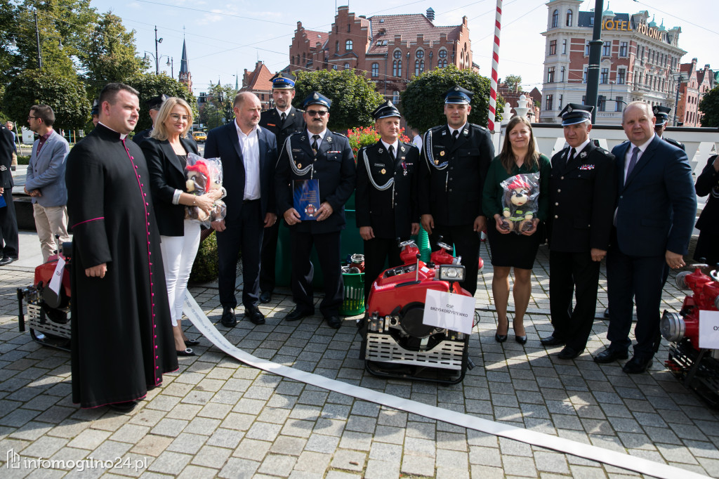Motopompa trafi do jednostki OSP Gębice
