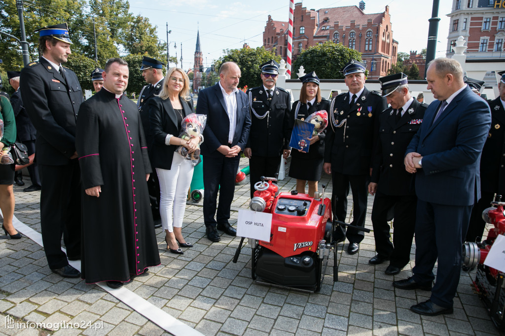 Motopompa trafi do jednostki OSP Gębice