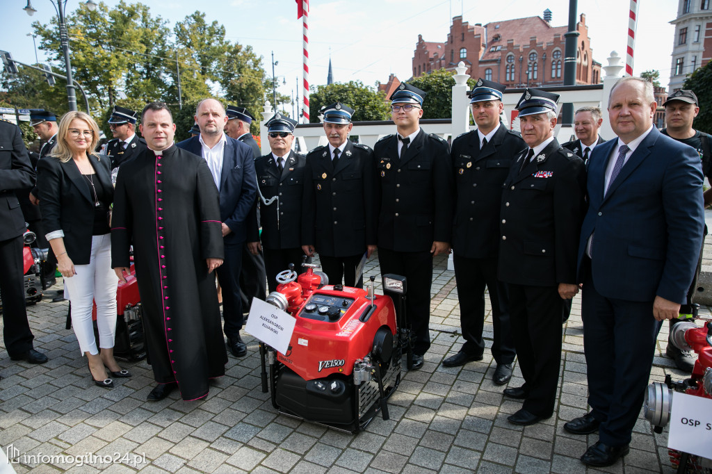 Motopompa trafi do jednostki OSP Gębice