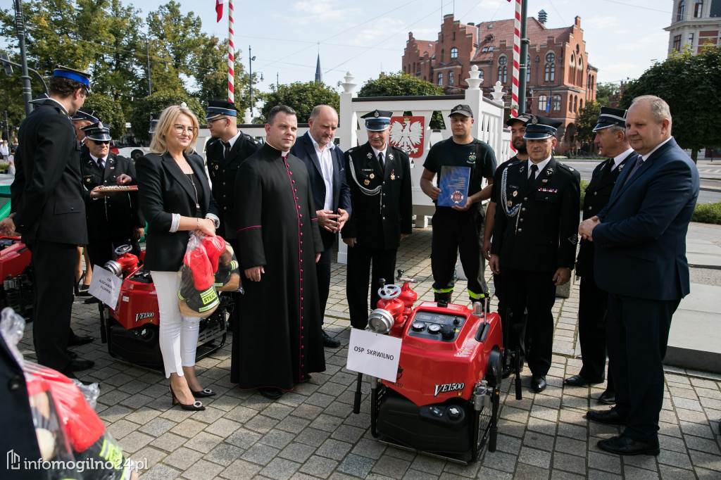 Motopompa trafi do jednostki OSP Gębice