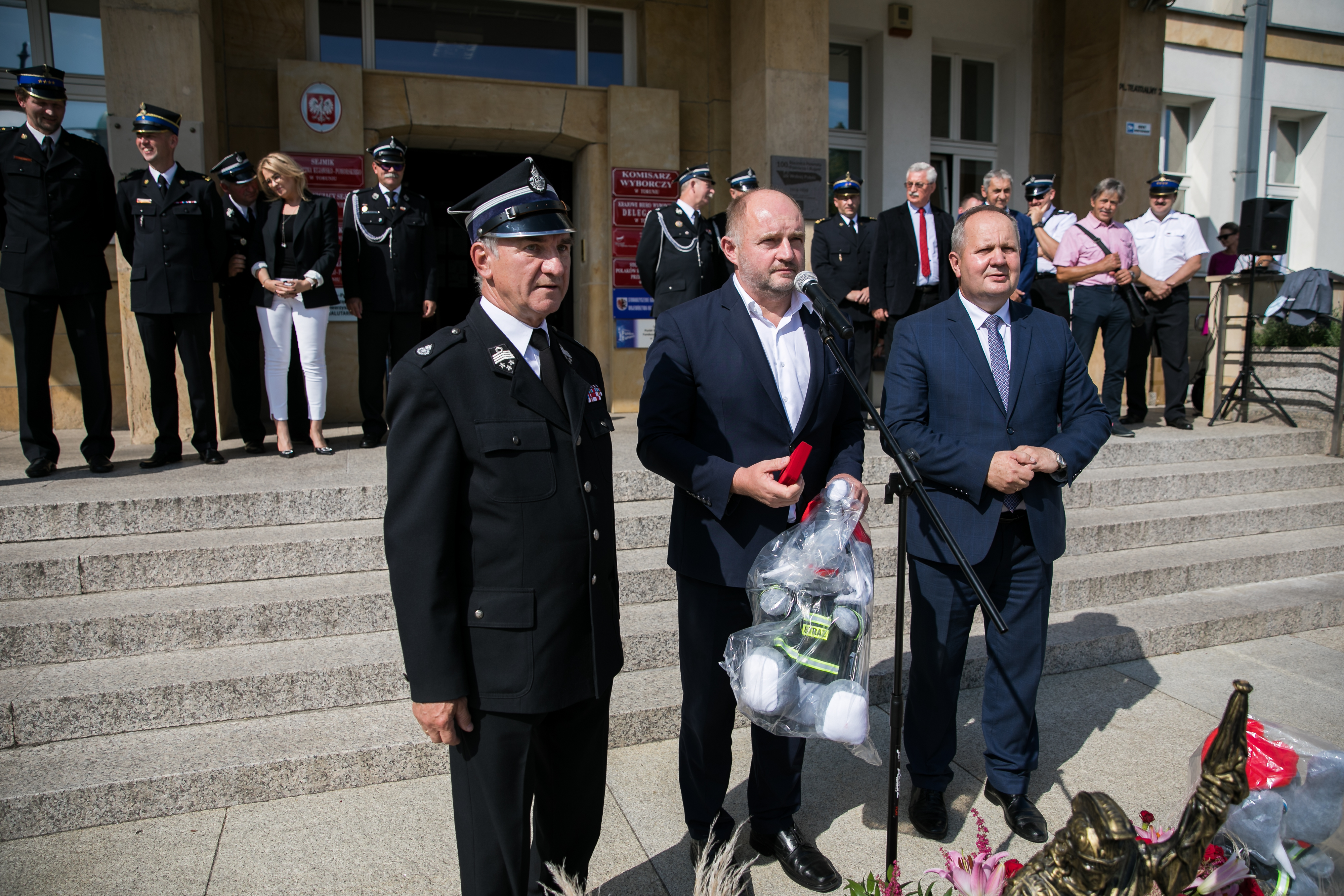 Motopompa trafi do jednostki OSP Gębice