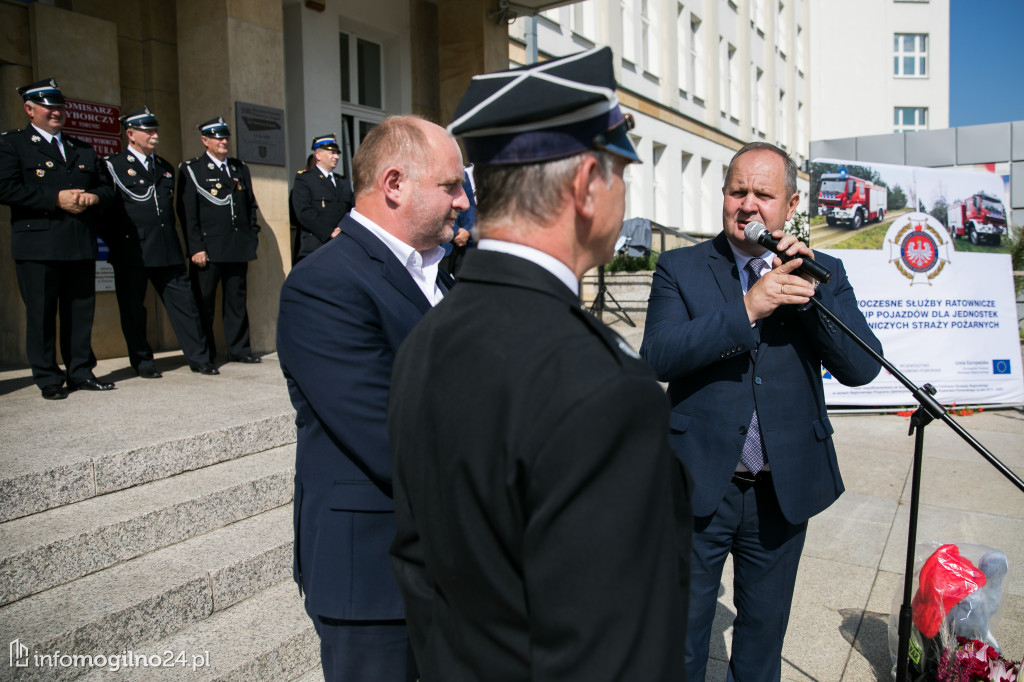 Motopompa trafi do jednostki OSP Gębice