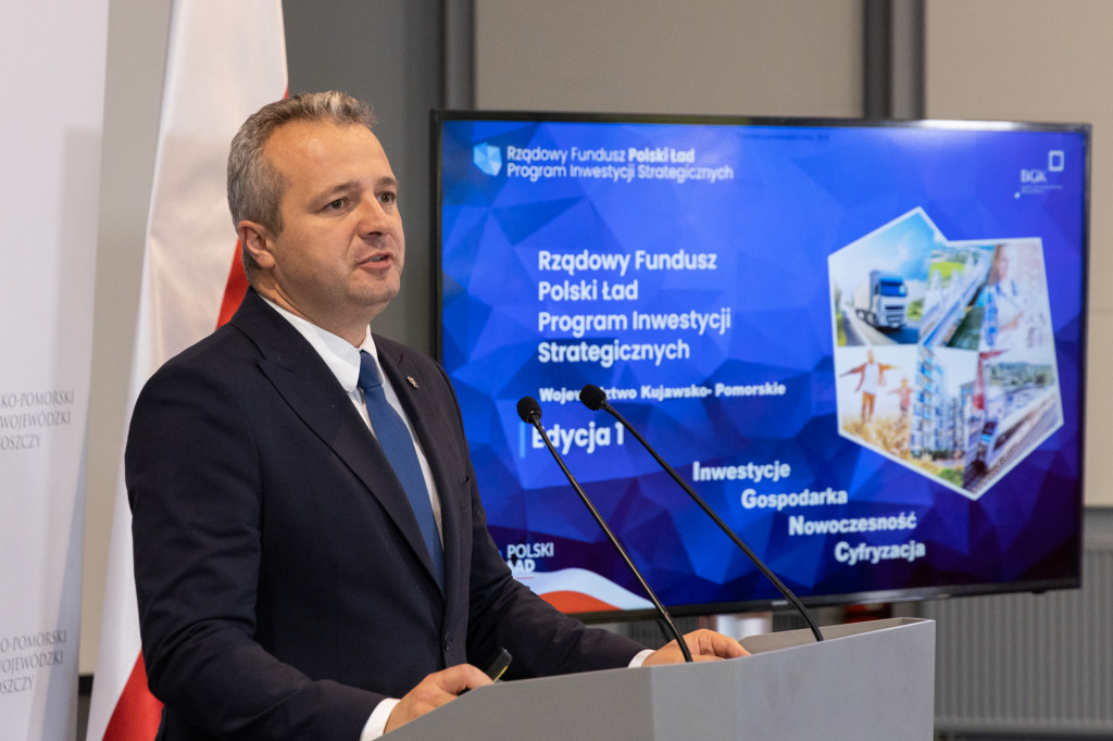  Gminy powiatu mogileńskiego z rządowymi dotacjami
