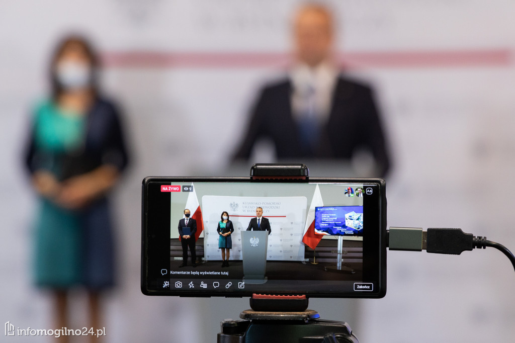  Gminy powiatu mogileńskiego z rządowymi dotacjami