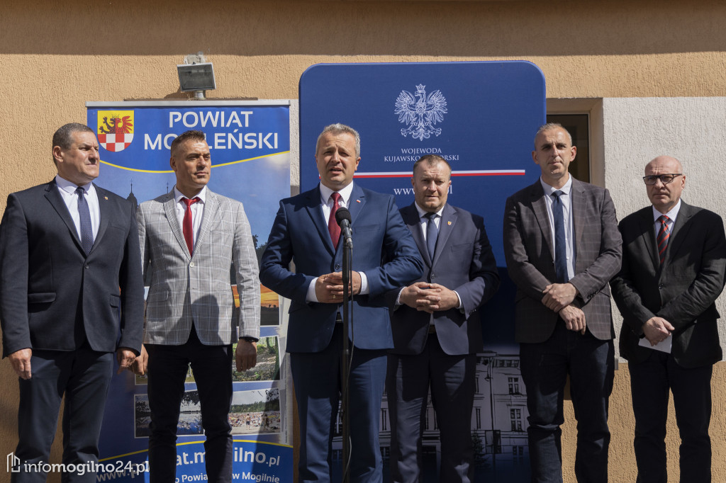 Prawie 50 mln zł rządowego wsparcia dla powiatu mogileńskiego! [ZDJĘCIA]
