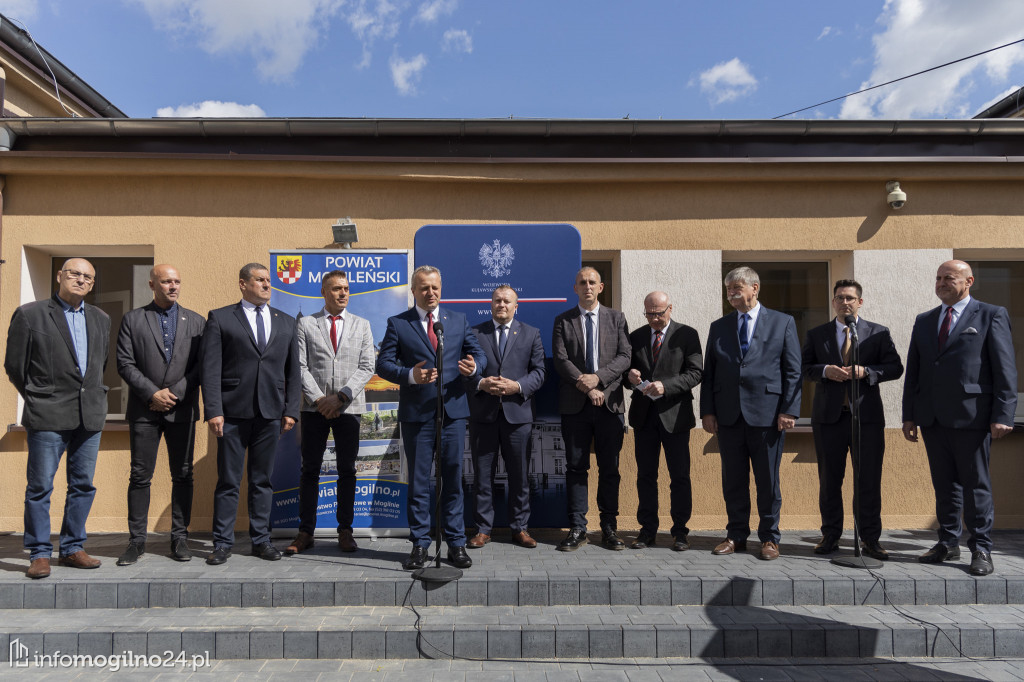 Prawie 50 mln zł rządowego wsparcia dla powiatu mogileńskiego! [ZDJĘCIA]