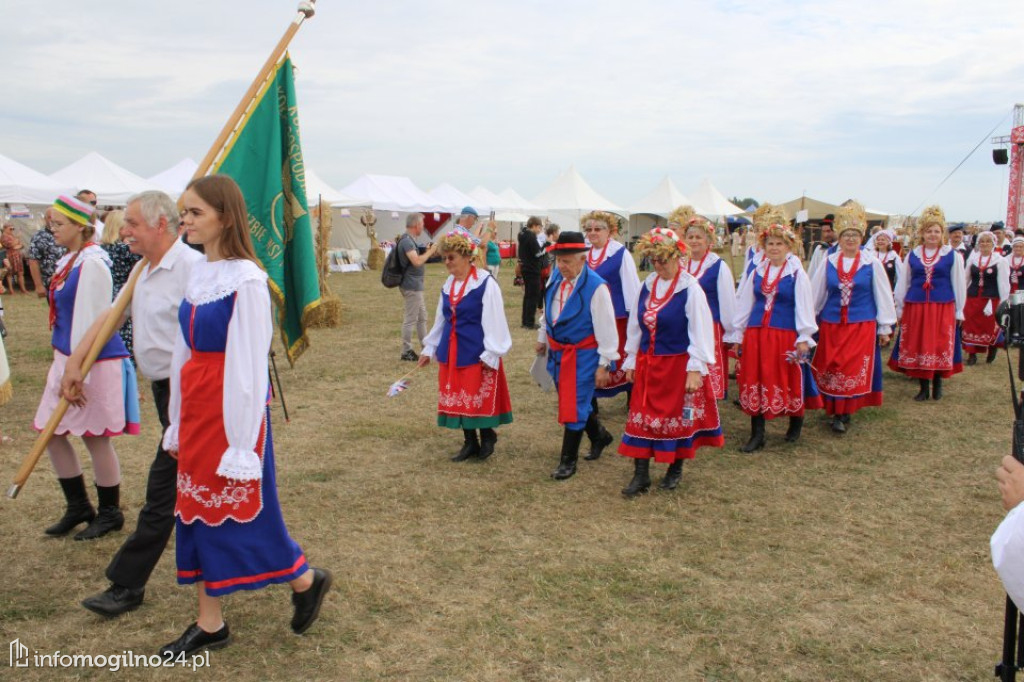 Powiat Mogileński z dumą prezentował się na Dożynkach Wojewódzkich [ZDJĘCIA]