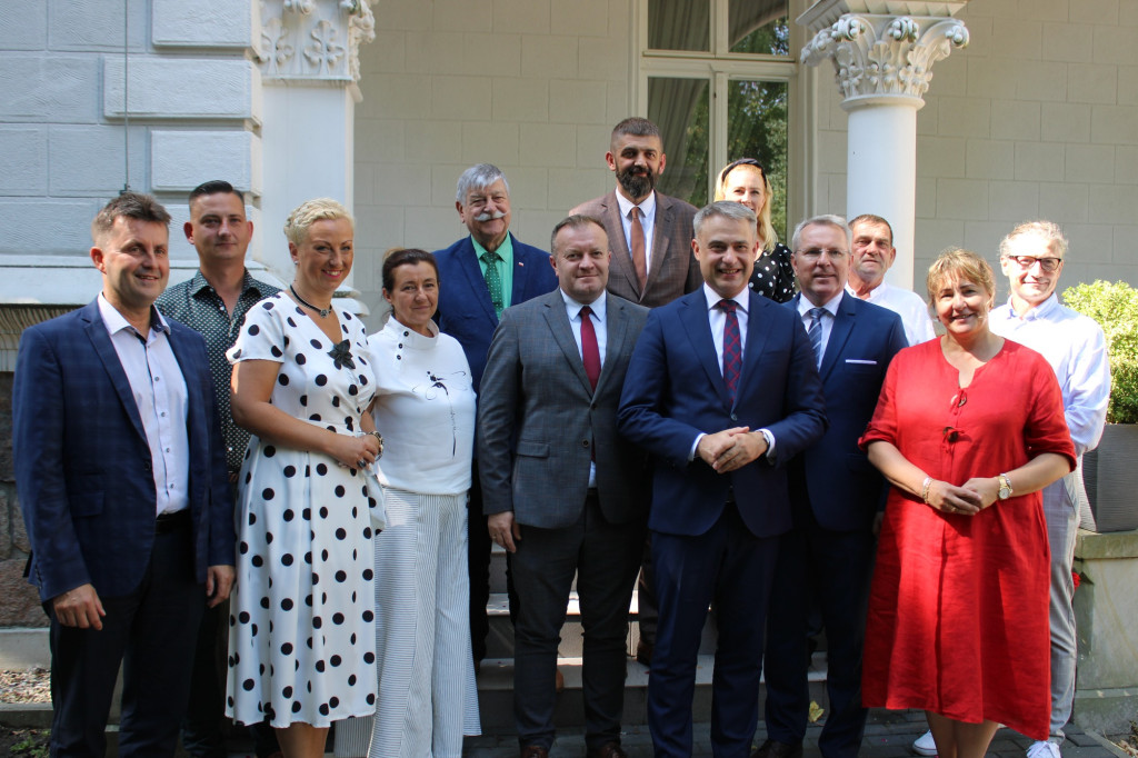 Wiceprezes Rady Ministrów Krzysztof Gawkowski z wizytą w Mogilnie [FOTO]