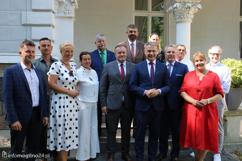 Wiceprezes Rady Ministrów Krzysztof Gawkowski z wizytą w Mogilnie [FOTO]