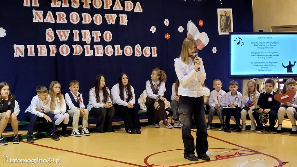 Gębice: Wieczornica patriotyczna w Szkole Podstawowej im. T. Kościuszki