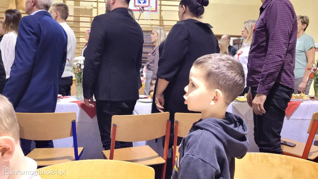 Gębice: Wieczornica patriotyczna w Szkole Podstawowej im. T. Kościuszki