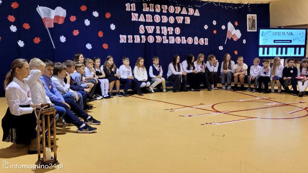 Gębice: Wieczornica patriotyczna w Szkole Podstawowej im. T. Kościuszki