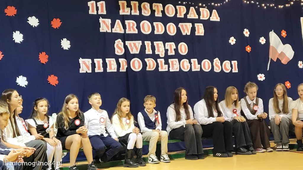 Gębice: Wieczornica patriotyczna w Szkole Podstawowej im. T. Kościuszki