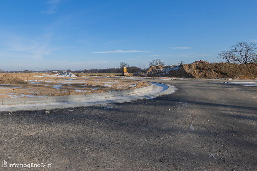Budowa obwodnicy Mogilna w trakcie