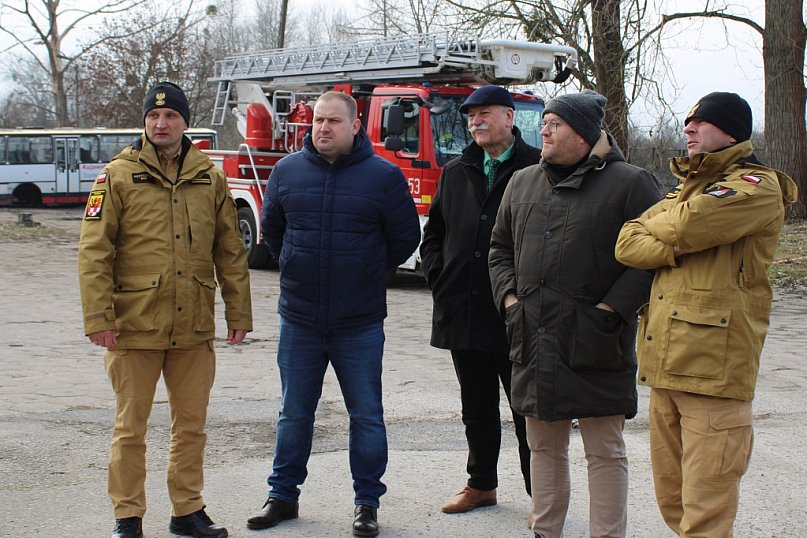 Rozpoczęcie prac przygotowawczych pod nową siedzibę służb mundurowych w Mogilnie