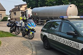 Wspólne działania policjantów i funkcjonariuszy celno-skarbowych w Mogilnie-9341