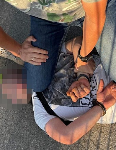 Na filmikach groził policjantom z Mogilna. Teraz spotka go kara-9530