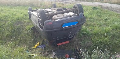 Na DK 62 dachowało auto osobowe-9746
