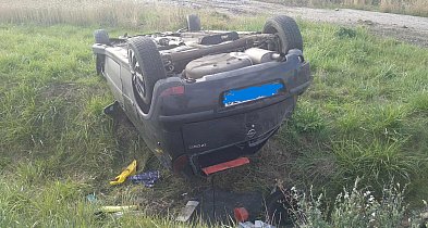 Na DK 62 dachowało auto osobowe-9746