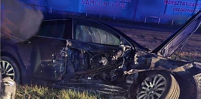 Wypadek w Świerkówcu – policjanci zatrzymali sprawcy prawo jazdy-10311