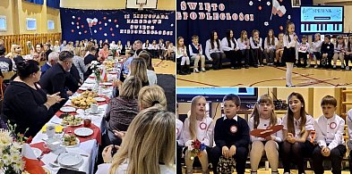 Gębice: Wieczornica patriotyczna w Szkole Podstawowej im. T. Kościuszki-10319