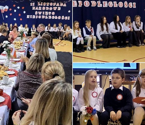 Gębice: Wieczornica patriotyczna w Szkole Podstawowej im. T. Kościuszki-10319