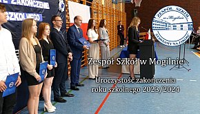 Zespół Szkół w Mogilnie | Uroczyste zakończenie ro